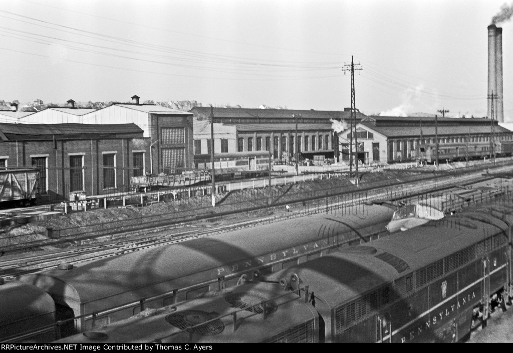 PRR Passenger Car Shops, c. 1953